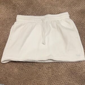 Artizia TNA cozy fleece boyfriend skirt